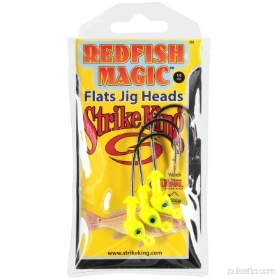 Strike King® Redfish Magic™ Flats Jig Heads 3 ct Pack 004556194